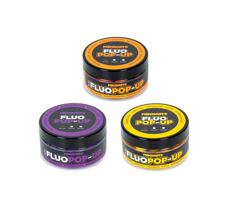 Mikbaits Fluo Pop Up 10mm 100ml
